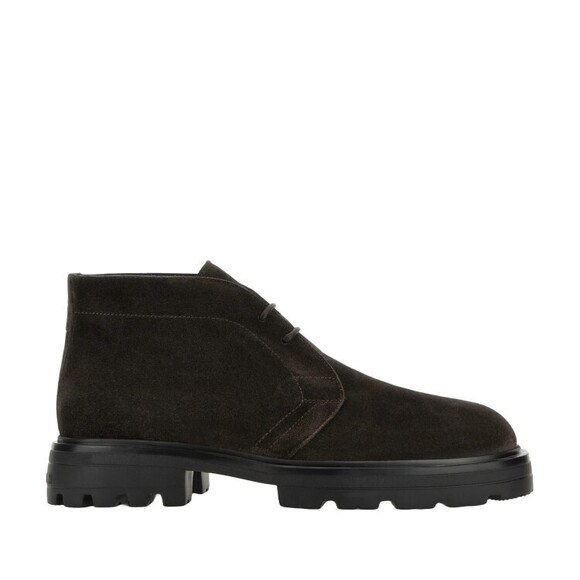 Hogan Refined Brown Suede Lace-Up Shoes - NWT